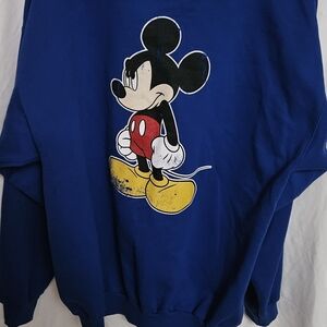 Disney Blue Mickey Mouse Sweater